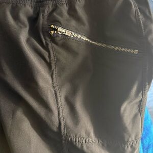 Black Pants with Zipper Pocket